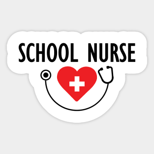 School Nurse Sticker